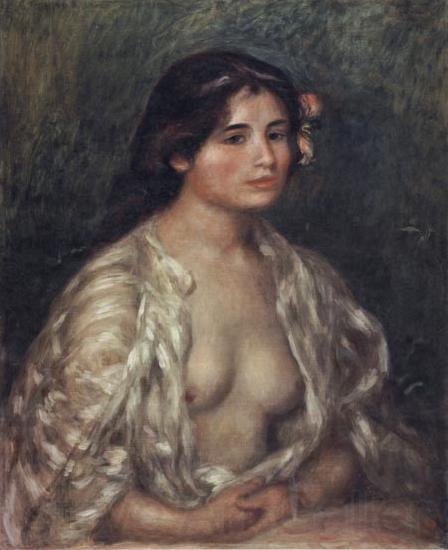 Pierre Renoir Female Semi-Nude France oil painting art